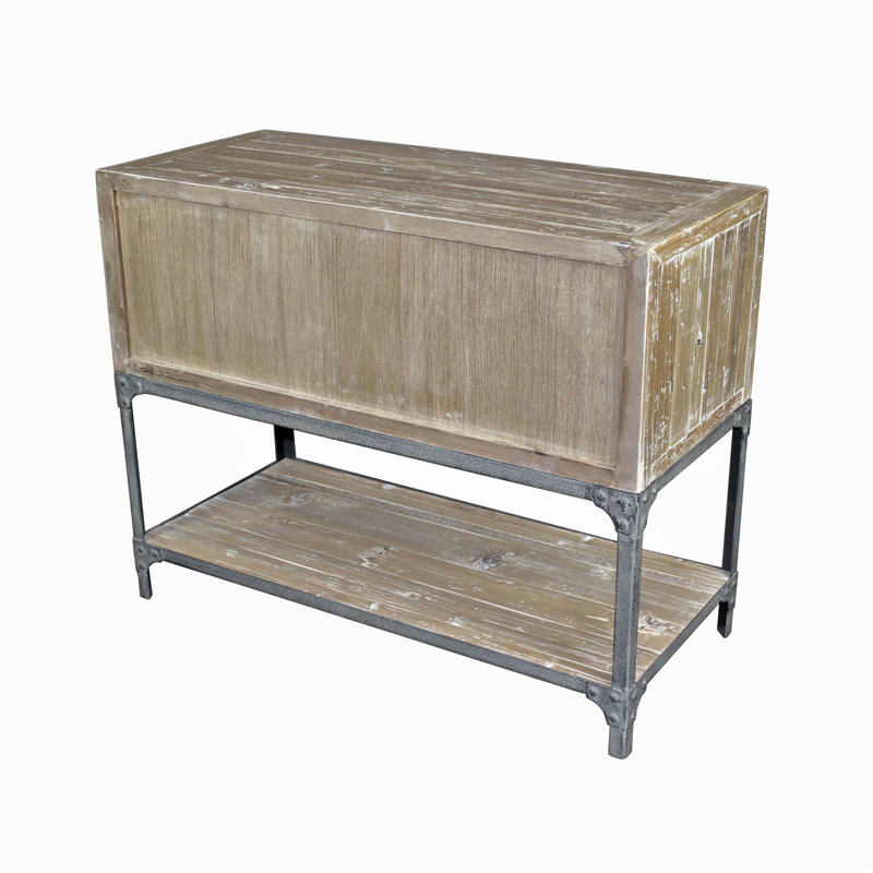 Commode d'appoint 2 tiroirs Marsham