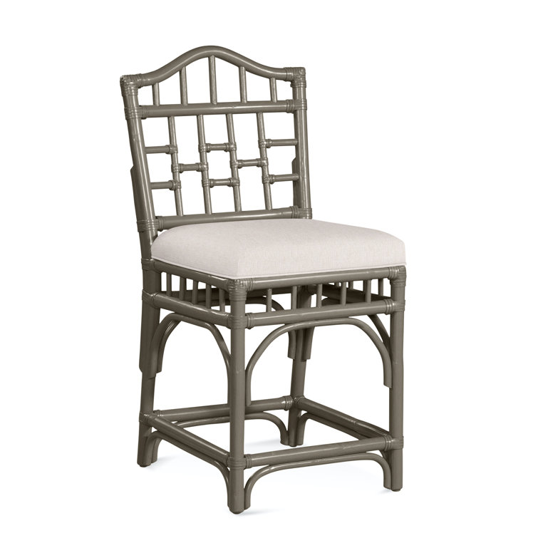 Chippendale Upholstered Counter Stool