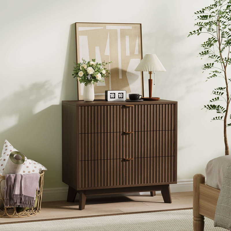 80cm W 3 - Drawer Chest of Drawers