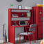 Ensemble de bureau avec huche et chaise-1203945755