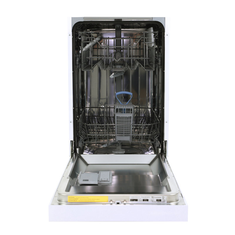 Avanti 18" Built In Dishwasher, White