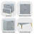Canesha 2-Drawer Nightstand in High Gloss-1360340229
