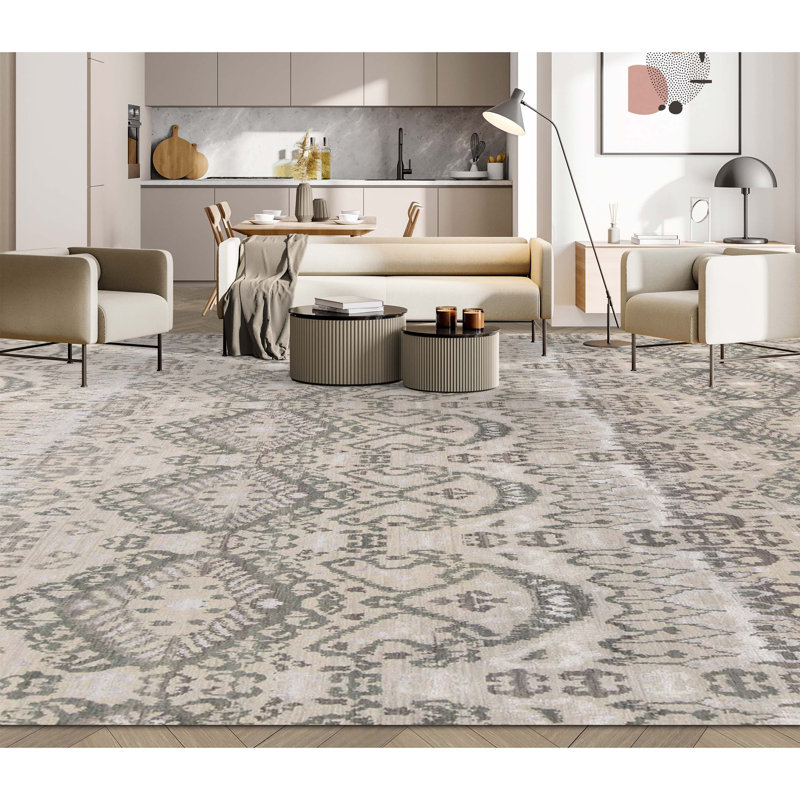 Hand Woven Cotton Area Rug