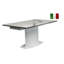 Wilibald Extendable Metal Base Dining Table