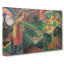 Deer In The Garden By Franz Marc - Wrapped Canvas-64024447