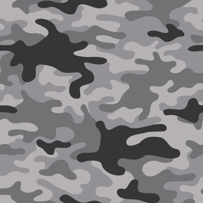 Kids and Teens Collection Camo Wallpaper Roll