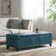 Banc de rangement moderne rembourré