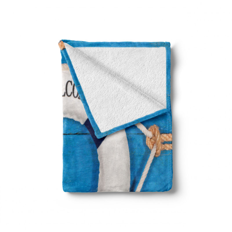 Hand Woven Throw Blanket, 50" W x 60" L
