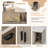 Deshandra 52'' H Cat Tree