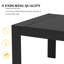 Rectangular Metal Outdoor Coffee Table , 109.2cm cm W 61cm cm D-597874510