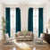 Rideau simple extra long et extra large en velours mat luxueux