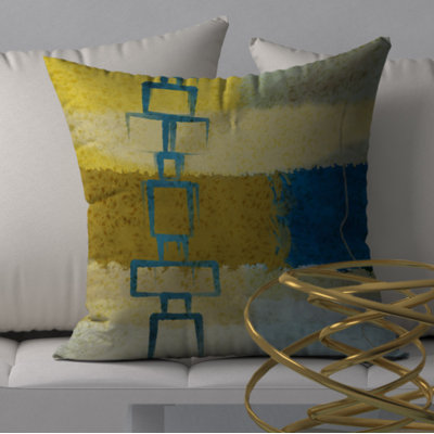 Housse de coussin décorative carrée escamotable renommée