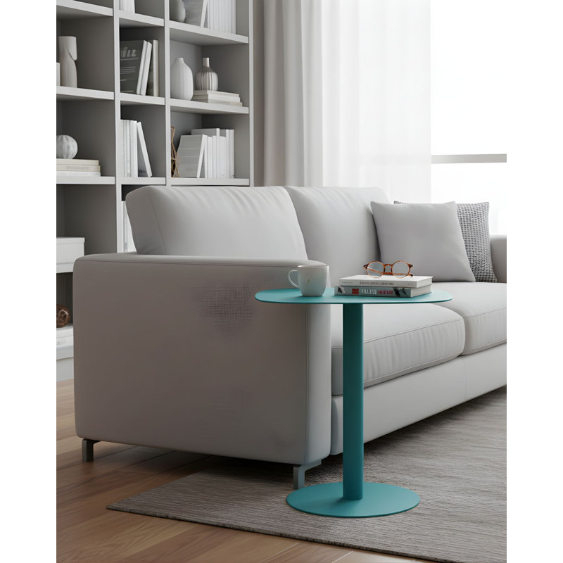 Blaney Side Table, Blue