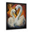 Décoration murale cubique cygne Sonata I - cygnes animaux-97170502-97170509