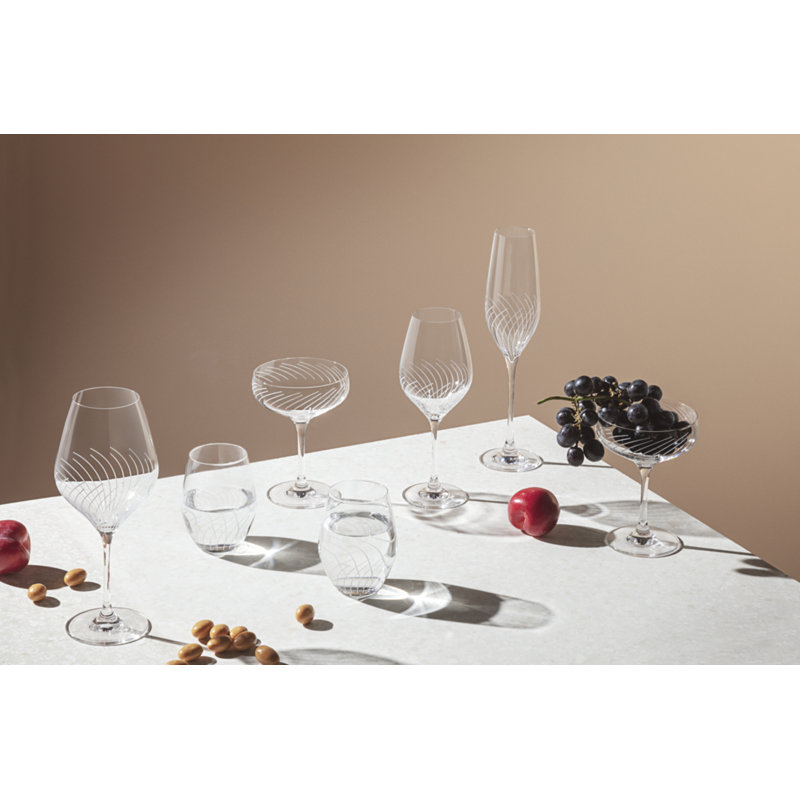 Cabernet Lines Drinking Glass