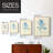 Verditer Fig IV Framed Print - Solid Wood