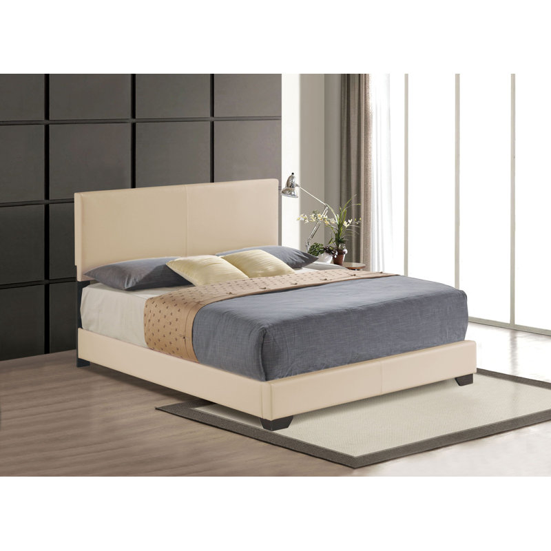 Antima Upholstered Bed, Queen, Beige