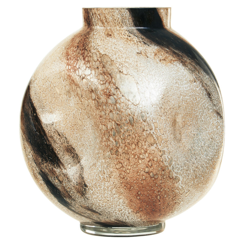 Melway Glass Table Vase, 28cm H x 25cm W x 25cm D