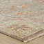 Tapis gris / bleu / beige en laine noué à la main Anuksha-267823715