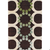 Avalisa Brown/White Area Rug