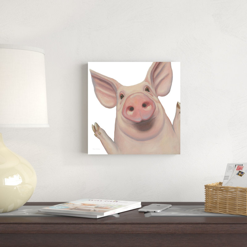 Bacon, morceaux et jambon III, H 12 po x l 12 po