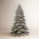 Frosted Pre-Lit Fir Christmas Tree