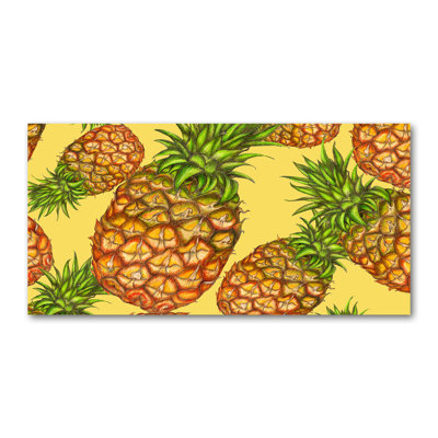 Pineapples - Wrapped Canvas Print
