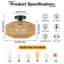 Bayview Semi Flush Mount