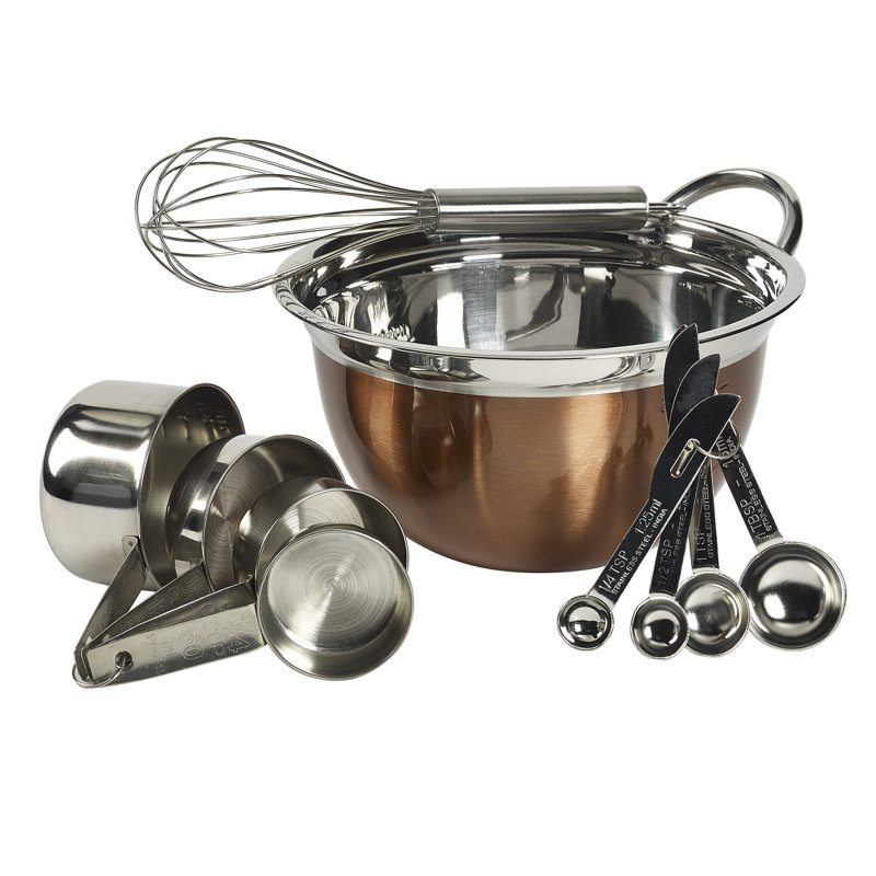 Ensemble de gobelet et cuillère à mesurer 10 pièces basic essentials