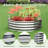 3Pk 2X2X1Ft Outdoor Galvanized Raised Stedman Kit, Rust & Corrosion Protection, Easy Assembly, Safe Edge, Ideal For Vegetables & Flowers-147345672