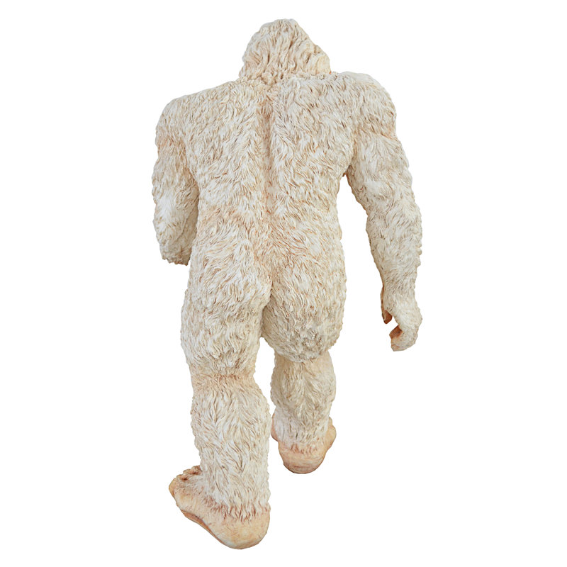 Large Hand-Painted Resin Bigfoot Garden Statue