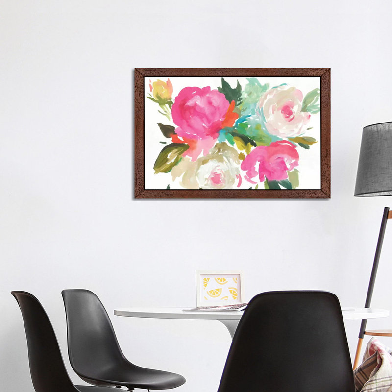 Belle I 1 Piece Painting on Canvas, 101.6 cm H x 66.04 cm W, Brown Framed