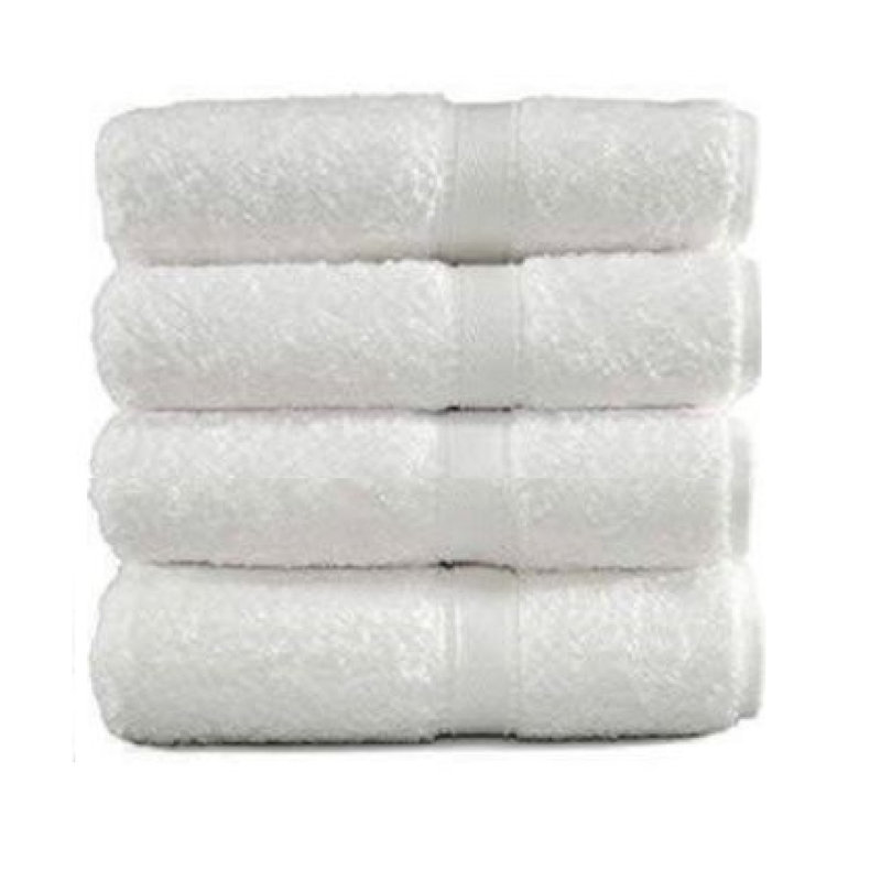 Ensemble de 4 serviettes de bain Kalson, Blanc