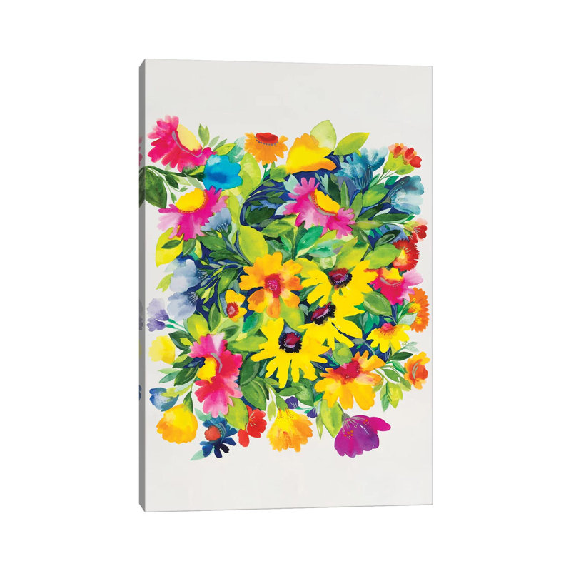 Late Summer's Bouquet by Kim Parker - Wrapped Canvas Print, 20.32 cm H x 30.48 cm W