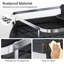 Adjustable Stainless Steel Dish Drying Rack With Cutlery Holder For Kitchen Countertops-109624328
