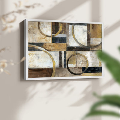 Interplay -Framed Print - Restickable