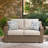 Danny Outdoor Loveseat With Cushion
