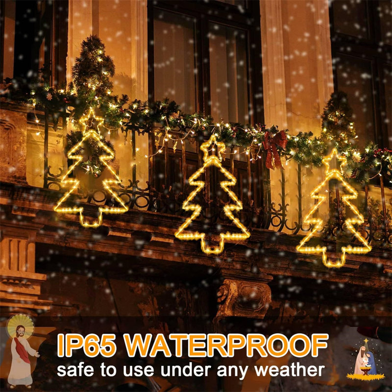Indoor / Outdoor Lighted Window Décor