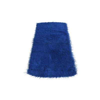 5 Ft Runner Pinson Blue Rug