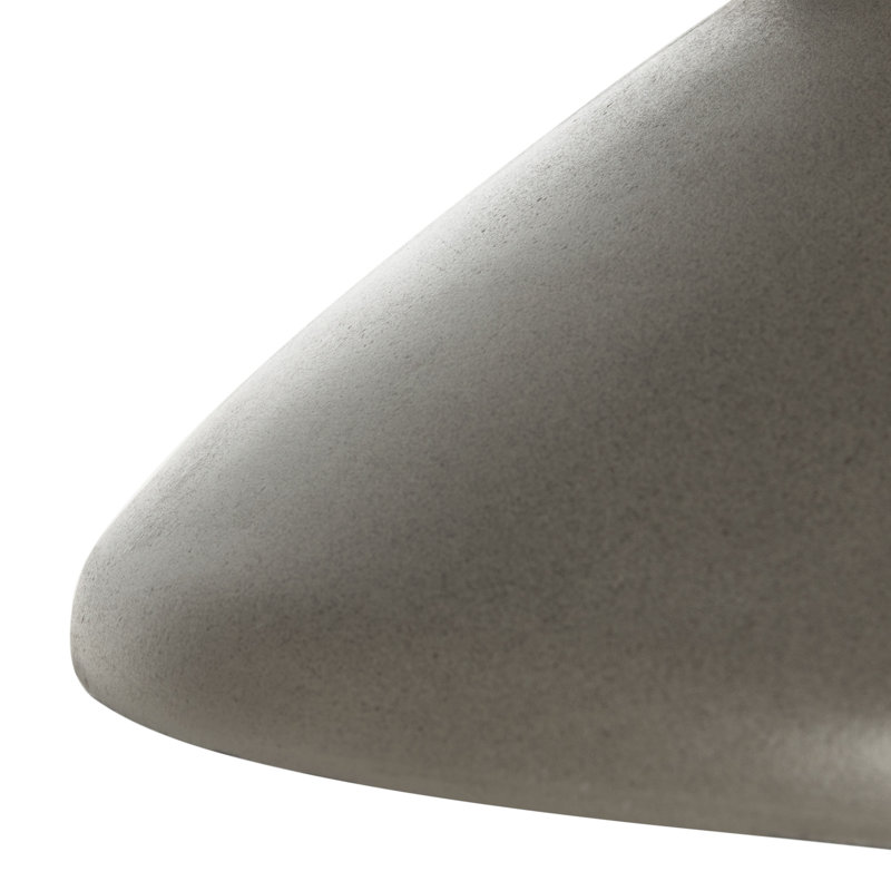 Dali Outdoor Round Side Table, Gray