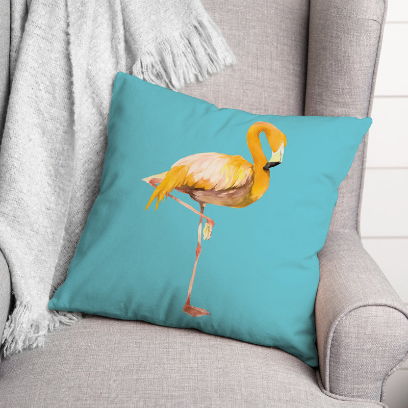 Outdoor Reversible Throw Pillow
