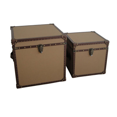 Stowers 2 Piece Camp Trunk / Footlocker