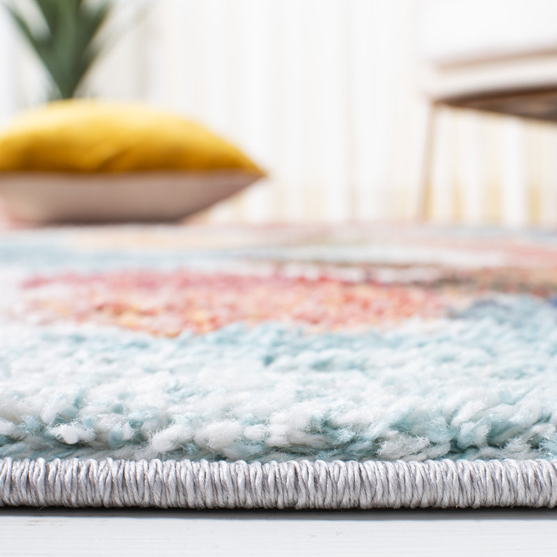 Arati Performance Abstract Rug, Square 6'7"