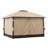 Sunjoy Moorehead 11 x 13 ft. Gazebo with LED Lighting and Bluetooth Sound-47916325