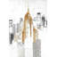 Art urbain sur toile, style flou