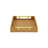 Baidy Hand-Finished Faux Shagreen Rectangular Serving Tray-1194185419