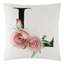  Housse de coussin en velours appliqué