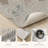 Geometric Wave Non-Slip Washable Kitchen Mats