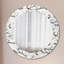 Huldar Glass Flat Wall Mirror