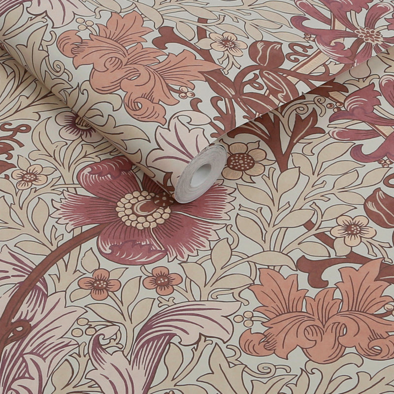 William Morris at Home Compton Sienna Wallpaper
